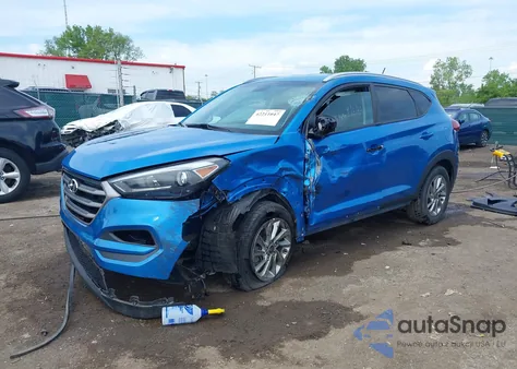 2016 Hyundai Tucson Se from USA, damaged, VIN KM8J3CA46GU158341
